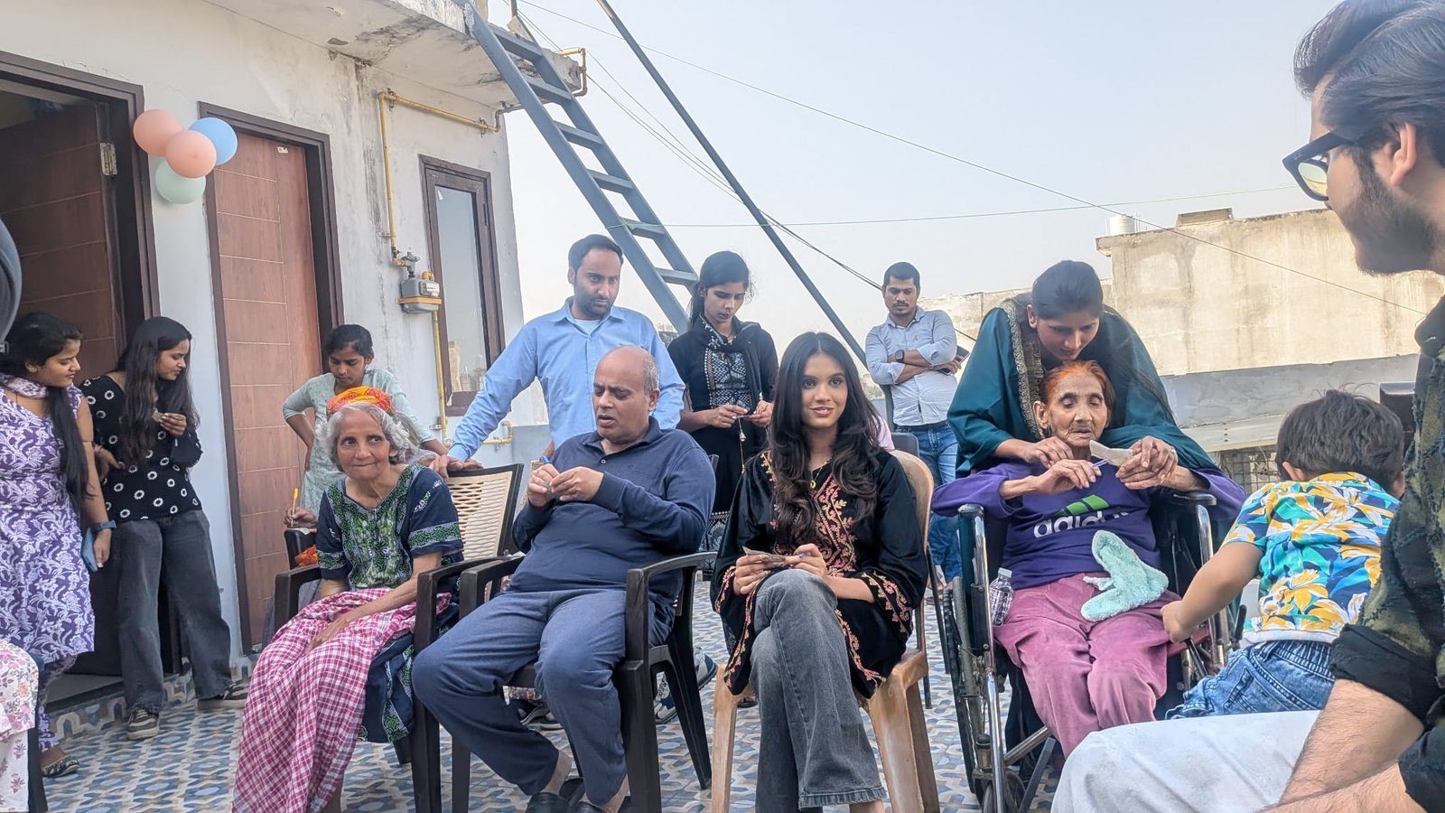 Senior-friendly infrastructure at Quality Elder Home, Noida