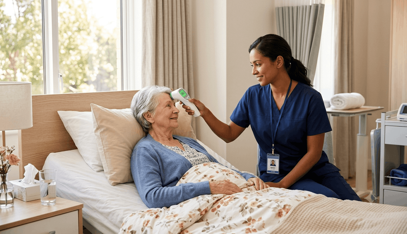 nursing care plan for fever